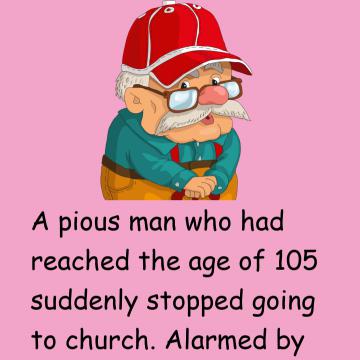 A 105-Year-Old Religious Man!
