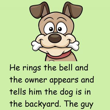 A Man Goes To Buy A Talking Dog