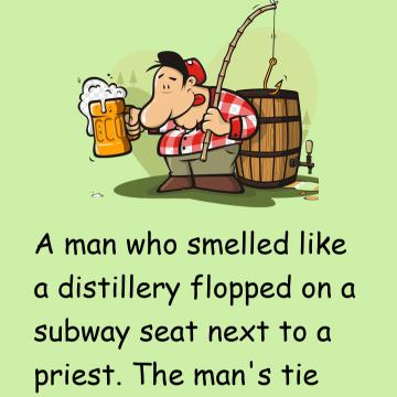 A Man Who Smells Like A Distillery