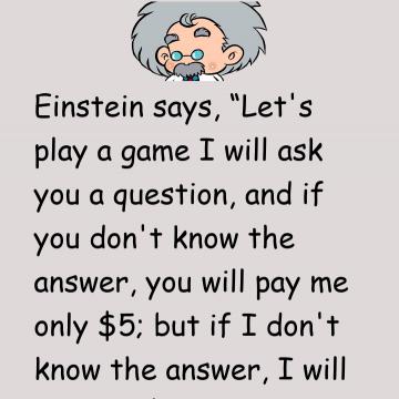 Einstein Is Baffled By This Mans Quizzical Question