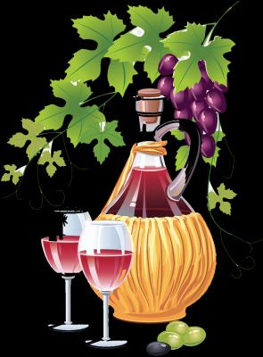 Home-Bootlled Grape Wine