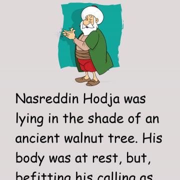 Nasreddin Hodja Walnuts And Pumpkins Joke
