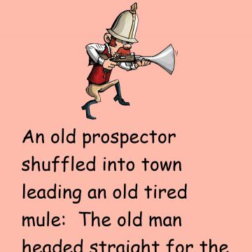 Old Prospector And Young Gunslinger