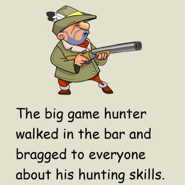 Professional Big Game Hunter!