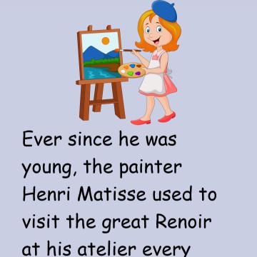 The Painter Who Goes To Visit Every Evening.renoir & Matisse Meet
