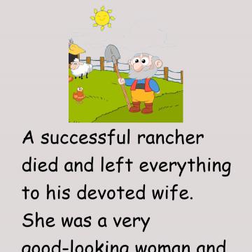 The Rancher Died, And