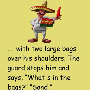 The Us / Mexico Border Guard Is Shocked When Juan Said This