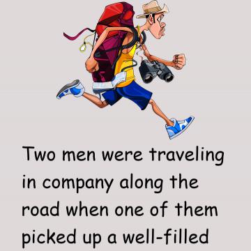 Traveler And Bag